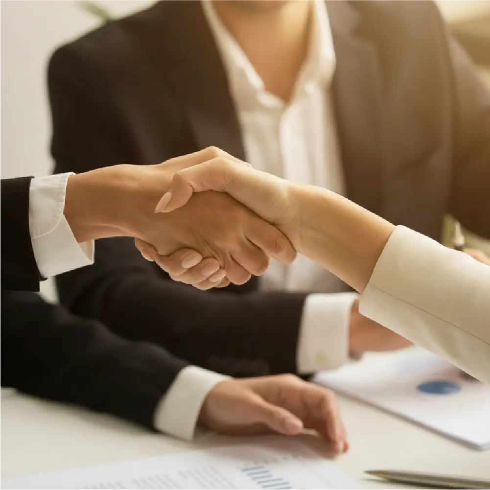 Executive handshake