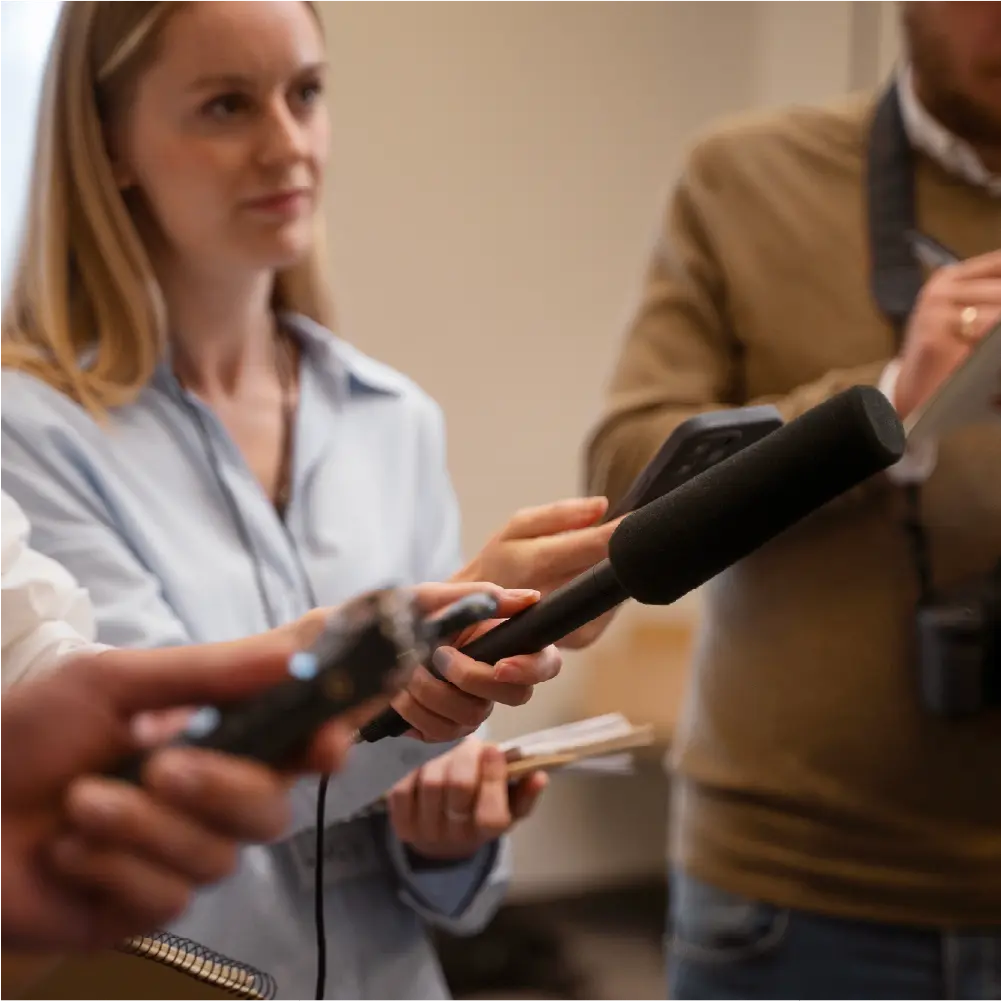Executive getting featured in media